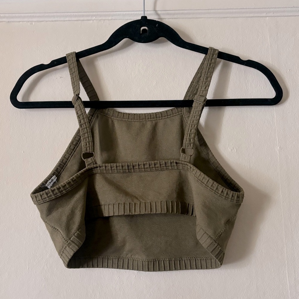 Green Crop Tank